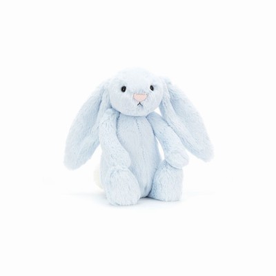 Jellycat Bashful Blue Bunnies Australia | 186534BQC